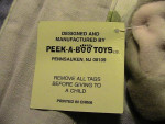 Vintage Peek-A-Boo-Mouse-9" Tall