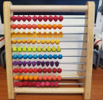 B. Toys Wooden Two-ty Fruity Counting Toy