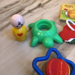 Set of miscellaneous baby toys