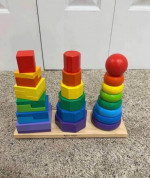 Bundle Of 5 Melissa & Doug Wood Toys