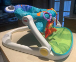 Fisher Price Sit Me Up Frog Floor Seat, Portable Baby Chair W/Toys