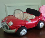 4 Plush Toys from Build-A-Bear: car, bed, house, pet bed