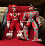 Collectible Vintage Power Ranger 18 inches tall Plush Toys