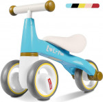 LOL-FUN Baby Balance Bike Toys Blue Push Scooter Trike Tricycle