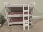 Badger Toys Triple Doll Bunk Bed with Ladder