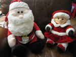 Santa & Mrs. Claus Stuffed Toys
