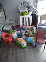 Selling Daycare Toys/Cribs & Cots