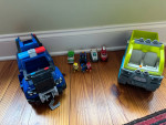 Paw patrol trucks and toys