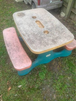 Little Tikes Outdoor Picnic Table tykes kids child play toys