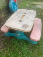 Little Tikes Outdoor Picnic Table tykes kids child play toys