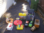 assorted toys