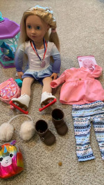 Girl’s Our Generation doll, Barbies, music box, toys