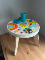 B. Toys Baby Activity Table Bright Colorful Sensory Table With Textures & Sounds
