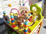 B. toys Wooden Activity Cube - Zany Zoo