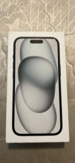 Brand new seal iphone 15 regular 256gb black unlocked