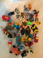 Disney figurines happy meal toys all for one price of