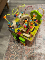 Wooden Activity Cube