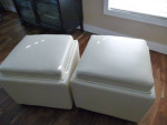 Diaper/Wipes/Toys/Clothes Storage! Brand New Ottomans w/storage & tray