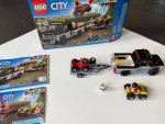 LEGO City ATV Race Team 60148  Toy Truck and Race Car Toys (239 Pieces