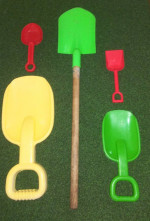 Kid shovels lot