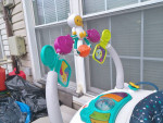 Fisher-Price Baby Bouncer Spacesaver Jumperoo Activity Center With Lig