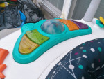 Fisher-Price Baby Bouncer Spacesaver Jumperoo Activity Center With Lig