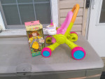 Fisher-Price Laugh and Learn Stroll and Learn Walker W/ Doll