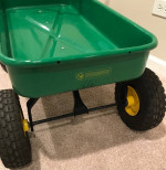 John Deere Kids Rider Green Steel Wagon (EUC)