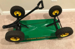 John Deere Kids Rider Green Steel Wagon (EUC)