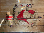 Circus Wagon Wooden Toy Box