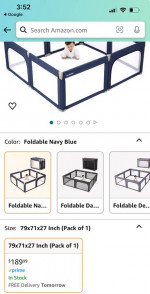 Playpen foldable and asjustable