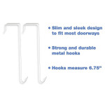 Delta Children 4 Pocket Over The Door Hanging Organizer Beige - NEW