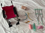 OG Wheelchair & Crutches set