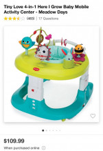 Tiny Love Baby Walker Activity Center