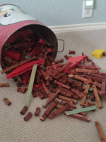Lincoln log set