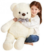 Large Stuffed Teddy Bear and Smaller Teddy