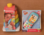 NEW Fisher Price Stacking Rings and Play Right My First Phone