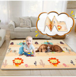 Extra Large Baby Play Mat,79" x 71", Anti Slip Non Toxic, Waterproof Reversible-