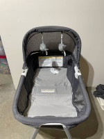 Chicco LullaGo Portable Bassinet - Travel Bassinet for Baby Includes Carry Bag