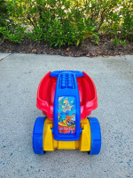 Mega Bloks fill and dump wagon