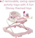 Disney Music and Lights Pink Baby Walker w/Musical Activity Center Toy