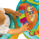 Bright Starts 3in1 Around We Go Baby Toy Musical Activity Center Table
