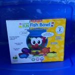 FISH BOWL AND WIGGLE AND CRAWL BALL TOYS