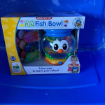FISH BOWL AND WIGGLE AND CRAWL BALL TOYS