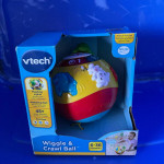 FISH BOWL AND WIGGLE AND CRAWL BALL TOYS