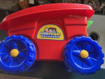 Fisher Price Little People Builders Wagon & Mega Bloks Duplo Set