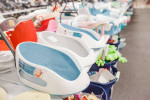 Baby bath tubs - barely used - portable