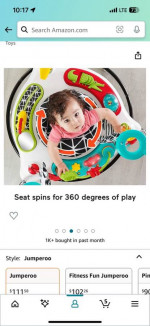 Fisher-Price Baby Bouncer Animal Wonders Jumperoo