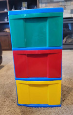 3 drawer plastic organizer - Lego