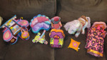 LARGE LOT (5) of Manhattan Toy branded Groovy Girl doll furniture